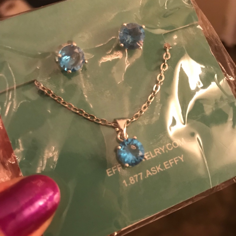 Effy earrings and necklace - Picture 2 of 2